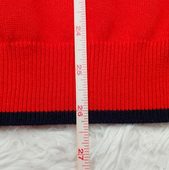 Cotton Traders Women's Red Cat Graphic Sweater Size 10 - Picture 12 of 15